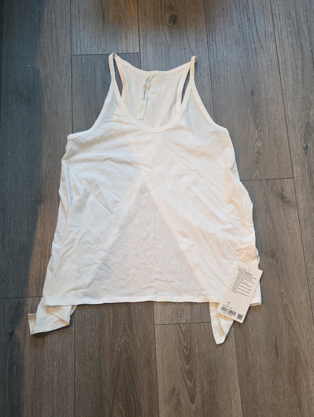 lululemon athletica Cream Racerback Tank